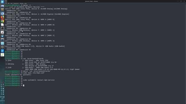 Linux - mpd - Configure mpd alsa audio output for a USB DAC (No Audio) смотреть онлайн