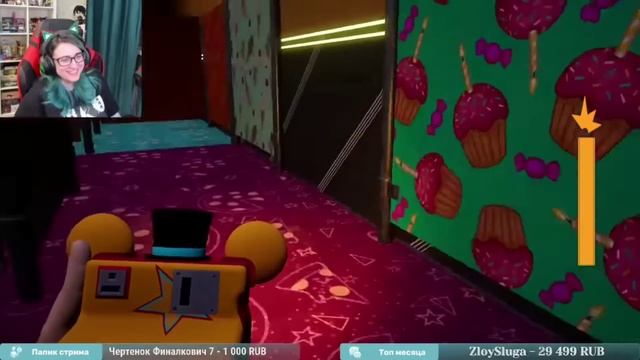 TarelkO играет во FNAF: Security Breach (лучшие моменты) смотреть онлайн