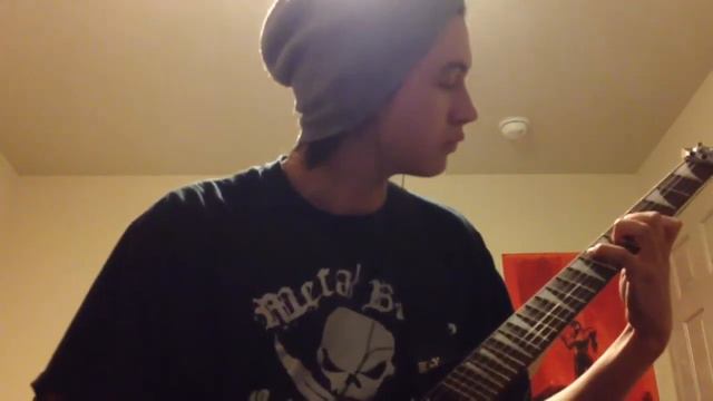 Dark Funeral - My Funeral (guitar Cover)