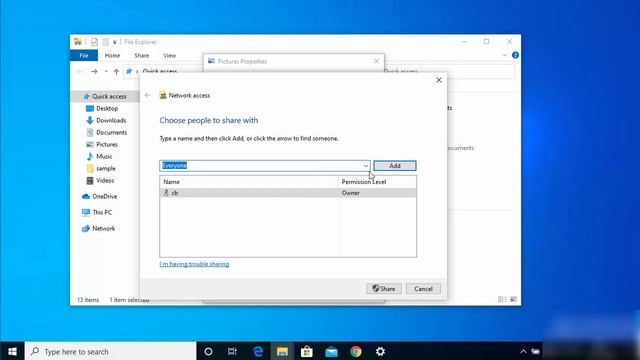 How to Connect Two Computers and share files using LAN Cable on WINDOWS 10 смотреть онлайн