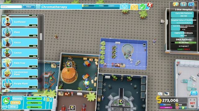 Two Point Hospital Bigfoot DLC Part 15 CORRIDOR OF DOOM смотреть онлайн