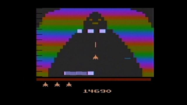 Easiest Boss Battle Ever: Defeating The Gond In Vanguard Atari 2600 смотреть онлайн