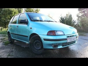 FIAT PUNTO 1 или ХОРОШИЙ ВАРИАНТ первого автомобиля. // Бомж-Обзор #21