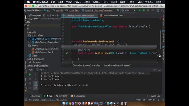 JavaFX with Scene Builder Part 5 - Checkbox смотреть онлайн