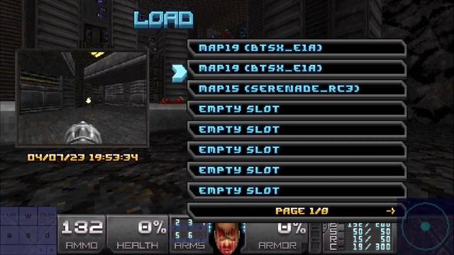 Back to Saturn X led by Esselfortium | Doom II, E1M19 by Tarnsman and Esselfortium смотреть онлайн