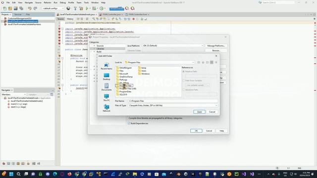 How to fix JavaFX NetBeans broken references ?️ смотреть онлайн