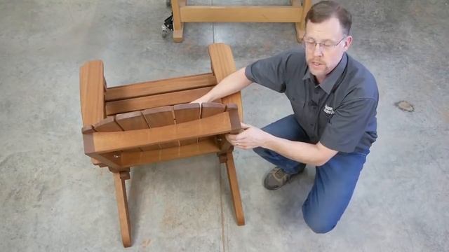 PROJECT BUILD: Folding Adirondack Chair
