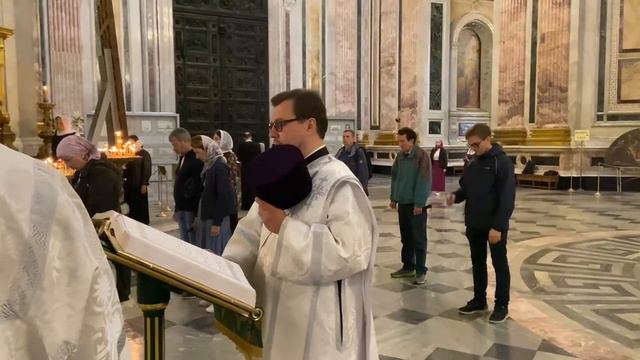 Евангелие в праздник Вознесения Господня смотреть онлайн