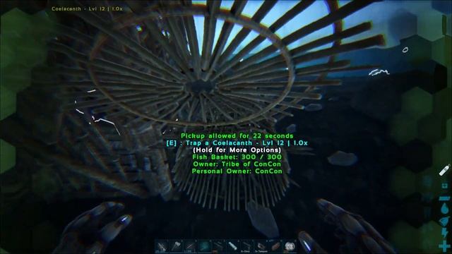 The BEST way to Trap fish with a Fish Basket ► Ark Genesis 2 смотреть онлайн