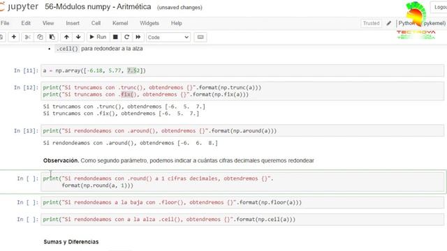 Python de Cero a Experto - Módulos numpy - Aritmética I - Video 56 смотреть онлайн