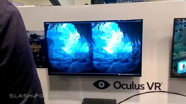 Back to Dinosaur Island Crytek Oculus Crescent Bay demo hands-on смотреть онлайн