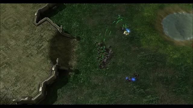 SupCom into StarCraft 2: Fervor vs Aeon Order Forces смотреть онлайн