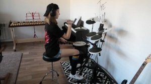 Queen - The Show Must Go On (Drum Cover by Sofiya Mikhaylova)