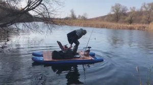 SUP плот катамаран