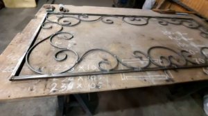 ✅Кованая решётка на крыльцо. Холодная ковка своими руками.