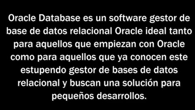 Tutorial: Instalación de Oracle Database смотреть онлайн
