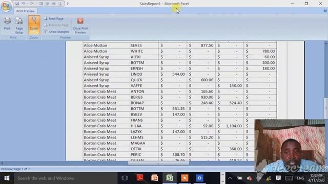 How To Format Ms Excel WorkSheet Before You Printing In Somali смотреть онлайн