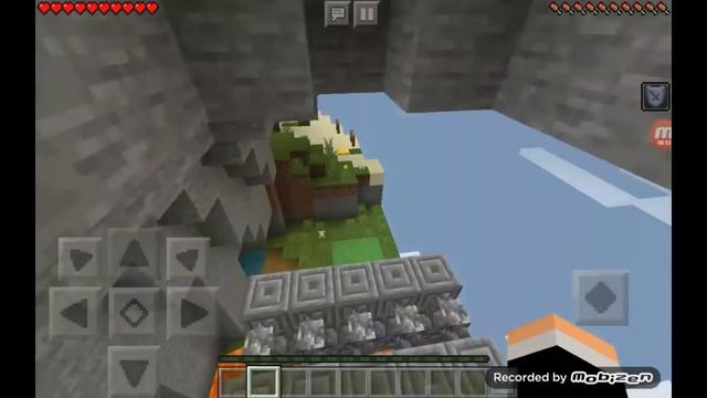 Прохождение паркур карты (Спиральный паркур). Майнкрафт пе. #3серия. смотреть онлайн