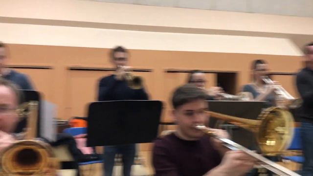 Jazz East Big Band - The Great Danes (rehearsal) смотреть онлайн