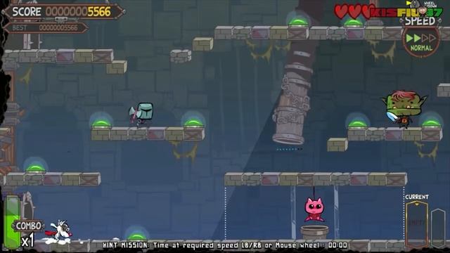 Poöf vs The Cursed Kitty Gameplay (PC HD) смотреть онлайн