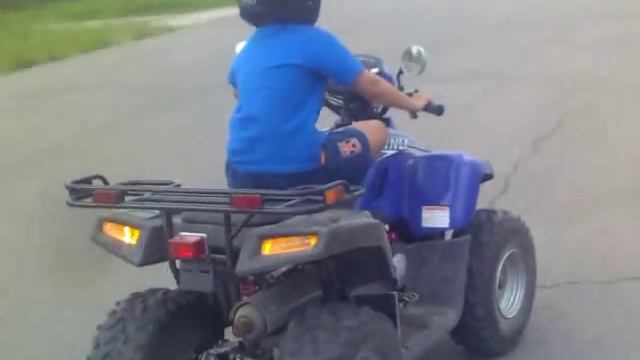 жесть, подарил сыну на 6 лет квадроцикл! смотреть онлайн