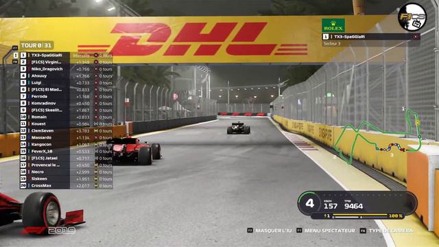 Grand-Prix de Singapour - Ligue A F1CS - 15ème manche Marina Bay - (Ft Dam's & Equil0x) смотреть онлайн