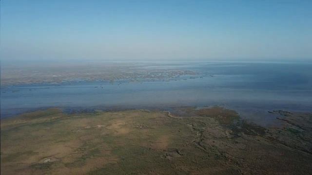 Раскаты волги с квадрокоптера. Астрахань рыбалка смотреть онлайн