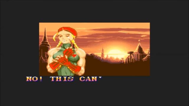 Super Street Fighter II: Turbo - Cammy Ending смотреть онлайн