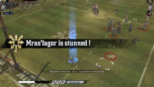 Blood Bowl 2 (The Bloodiest Competition) - Chaos (Beast Friends) v. Undead (Nurgle's Leftovers) смотреть онлайн