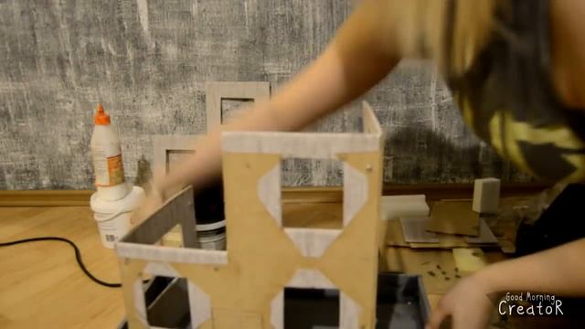 Кормушка для птиц + ночник (Домик танкиста) смотреть онлайн