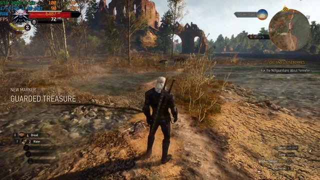 The Witcher 3 Wild Hunt Gameplay[4K 60FPS] Ultra sentings GTX 1060 3GB,I7-4770 3.40 GHz смотреть онлайн