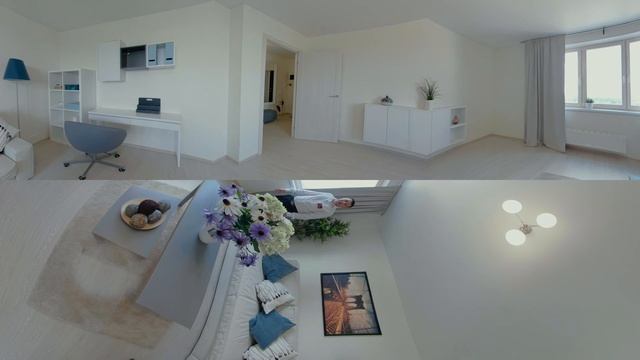 360 тур по двухкомнатной квартире. Новые Ватутинки смотреть онлайн