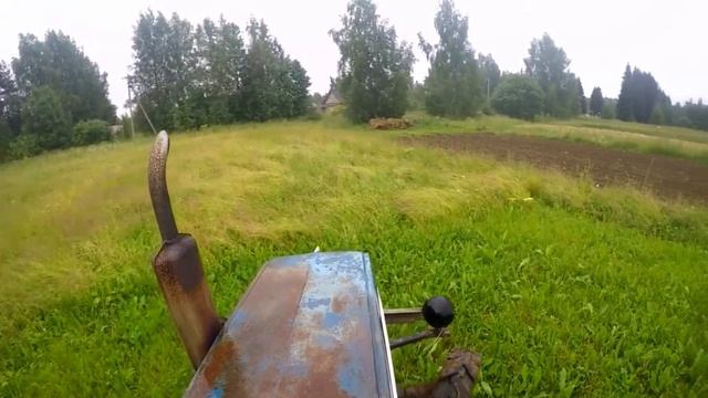 Самодельный окучник с ежами. Вторая обработка картофеля. смотреть онлайн