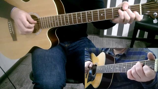 Robbie Williams - The Road To Mandalay - guitar cover - part 2 - ученик Владимир смотреть онлайн