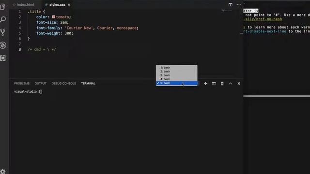 Como usar el terminal con Visual Studio Code смотреть онлайн