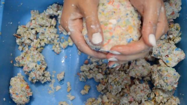 Делаю большие залипушки из остатков мыла смотреть онлайн