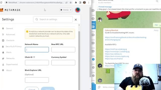 Changing RPC on metamask смотреть онлайн