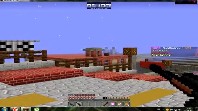 Minecraft голодные игры с оружием 1# смотреть онлайн
