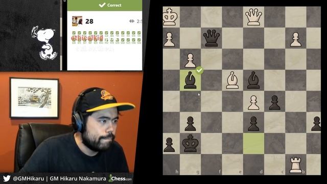Hikaru Nakamura Puzzle Rush - Chasing The Elusive 56