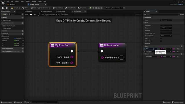 Function (Functions) - Tüm Node'lara Bakış | Unreal Engine 5 Tutorial(Türkçe) смотреть онлайн
