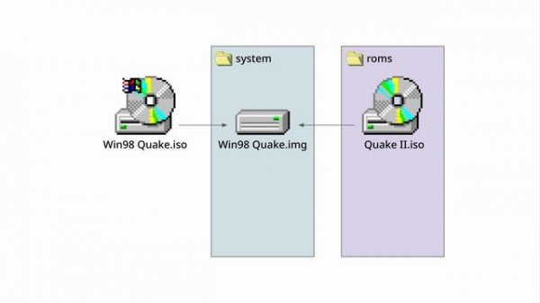 Играем под Windows 98 с помощью RetroArch