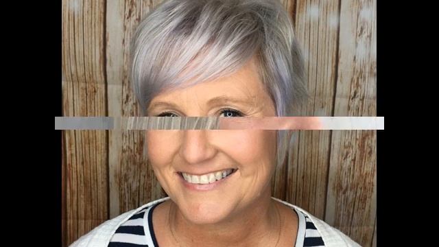 Омолаживающие прически после 50 - 60 лет. Короткие женские стрижки смотреть онлайн