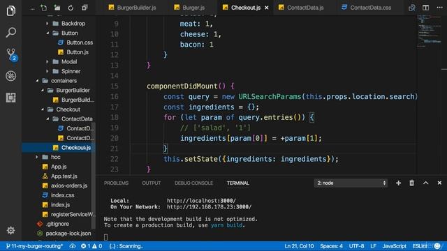 207 Navigating to the Contact Data Component смотреть онлайн