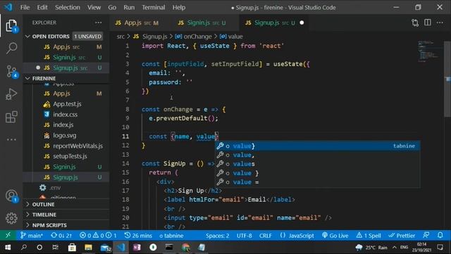 A First Look at React Authentication Using Firebase 9 Modular Imports смотреть онлайн