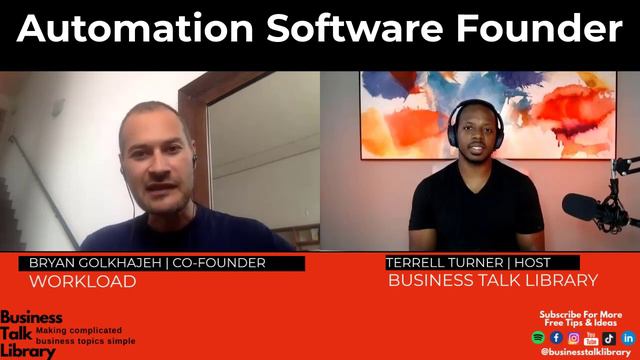 #126 - Automating Your Work with Bryan Golkhajeh; Co-Founder of Workload смотреть онлайн