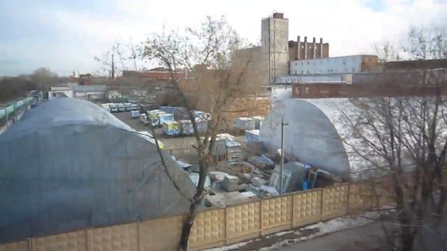 Москва, монорельсовая дорога, март-2019 смотреть онлайн