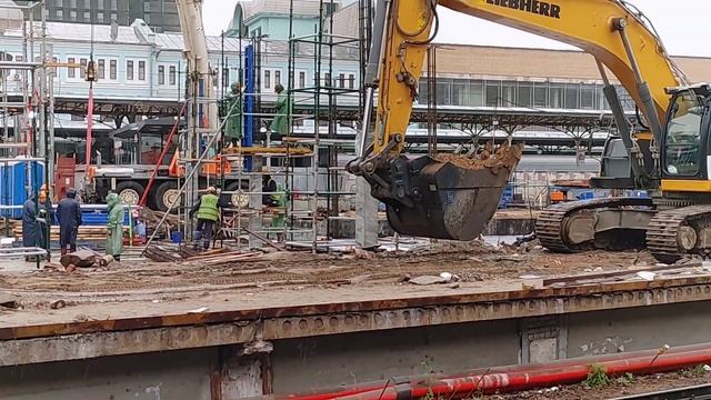 Реконструкции платформ на Белорусском вокзале для запуска четвертого диаметра смотреть онлайн