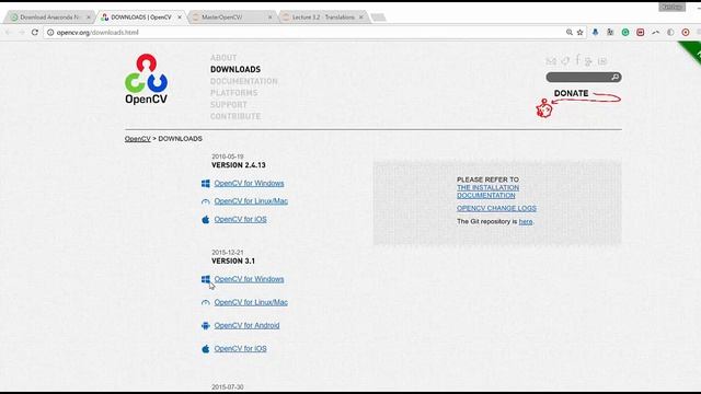 004 OpenCV Python Installation Windows смотреть онлайн