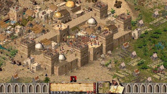 THE ABBOT VS SULTAN AND RAT | Stronghold Crusader AI Battle смотреть онлайн
