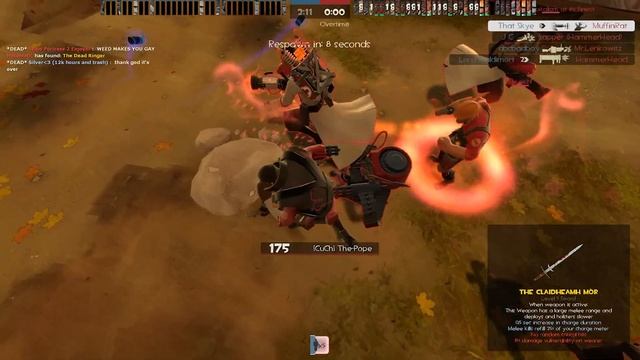 Demo Knight in 100 Player Lobby! Team Fortress 2 Demoman Gameplay смотреть онлайн